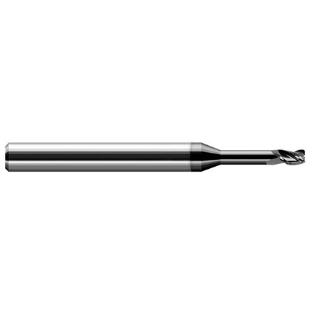 HARVEY TOOL Miniature End Mill - 3 Flute - Corner Radius 949116-C4